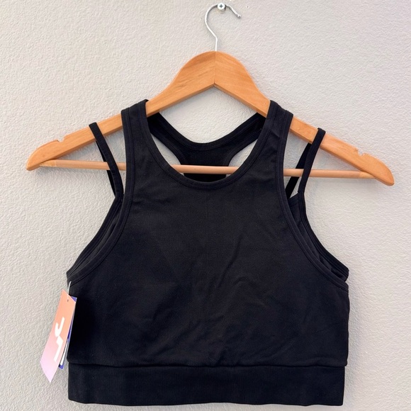 New JoyLab Women’s Seamless Bra Medium Black Onyx - Picture 4 of 13